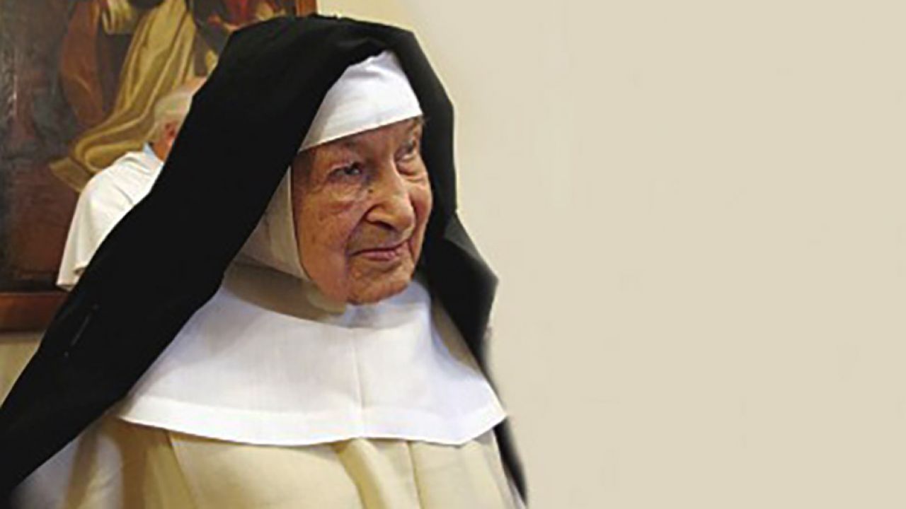 s. Cecylia Roszak skończyła w marcu 109 lat (fot. Dominikanie.pl)