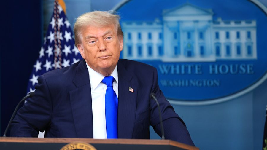  Donald Trump zapowiada nowe cła dla Japonii i Korei Południowej (Photo by Joe Raedle/Getty Images)