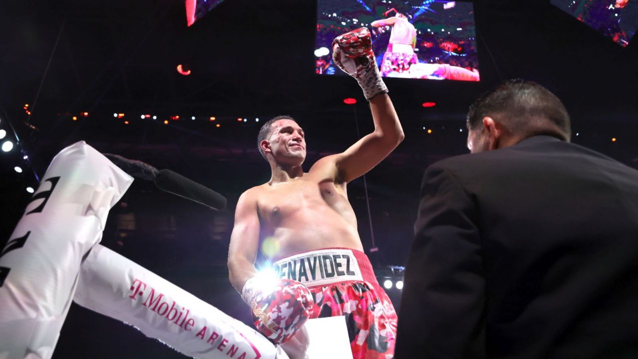 David Benavidez będzie jedną z gwiazd gali 22 listopada w Rijadzie (fot. Getty Images)