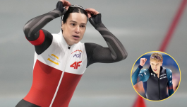 Andżelika Wójcik, Jordan Stolz (fot. Getty Images)