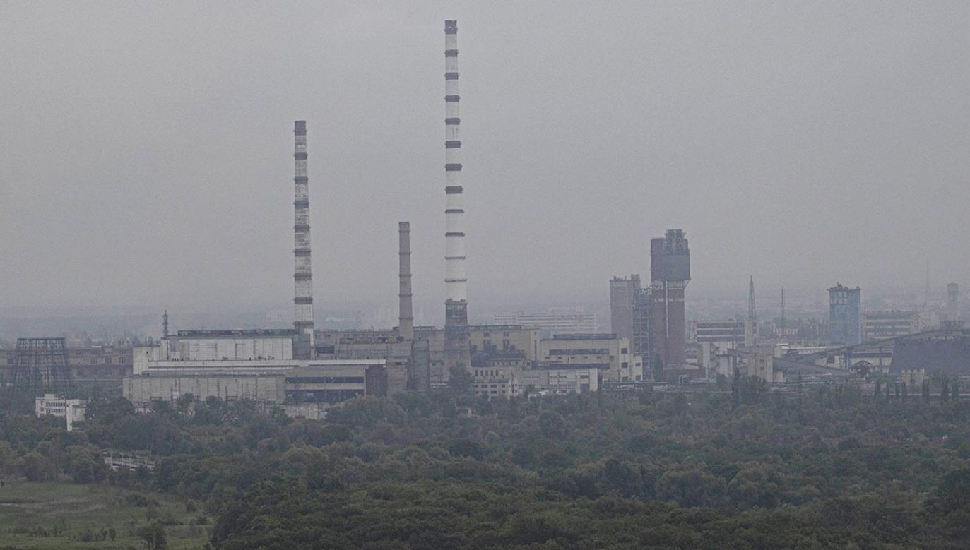 Zakłady chemiczne Azot w Siewierodoniecku (fot. Metin Aktas/Anadolu Agency via Getty Images)