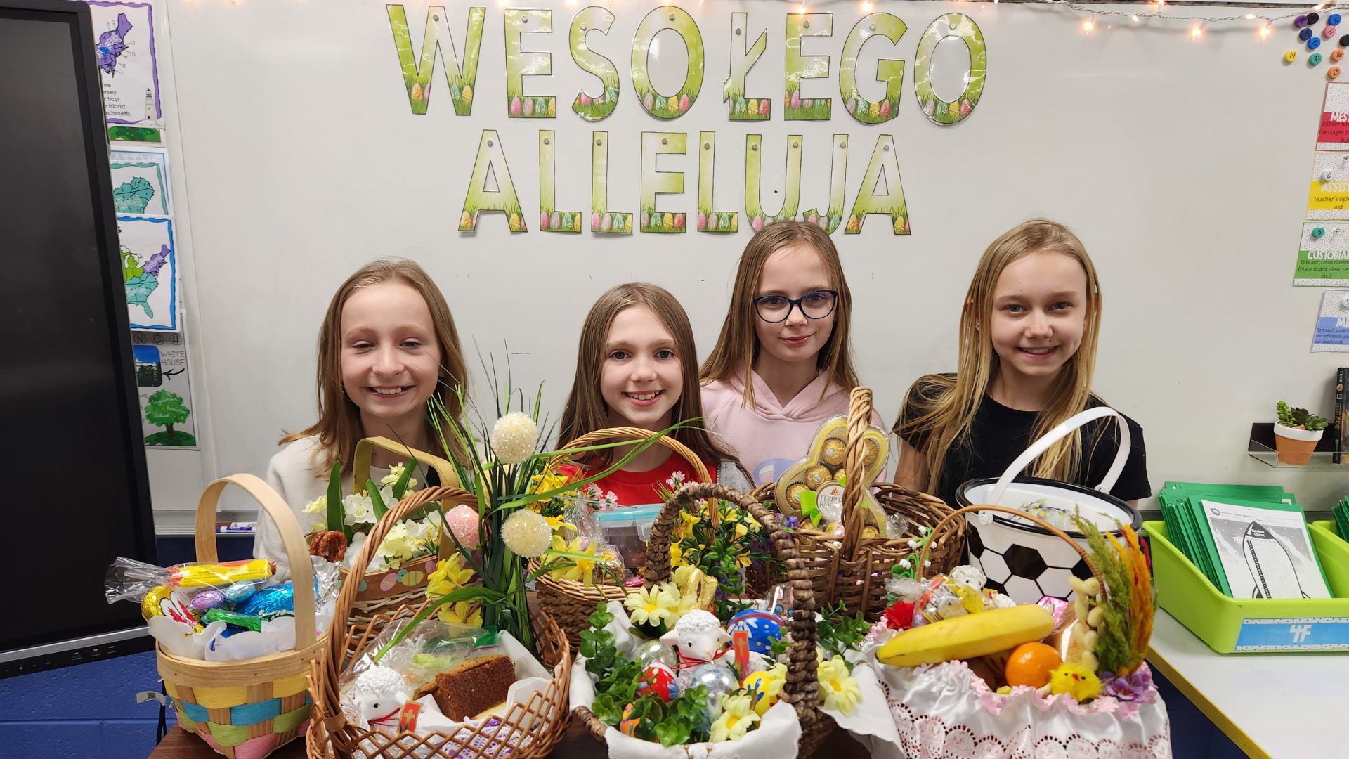 Święta Zmartwychwstania Pańskiego w Polskiej Szkole im. Jana Brzechwy w Tinley Park, fot. Krystyna Skoczeń