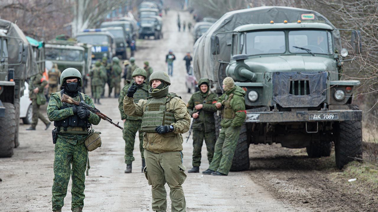 Ukraina spekuluje, jakie plany ma Kreml wobec południowych ziem  (fot. Stringer/Anadolu Agency via Getty Images)