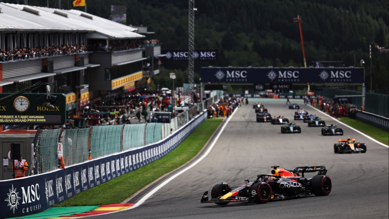 Verstappen wygra trzeci raz z rzędu przed własną publicznością? (fot. Getty)
