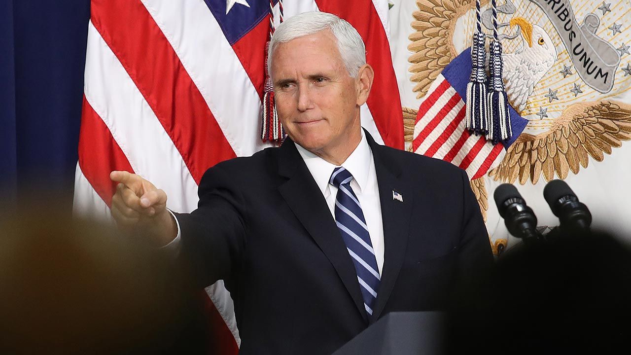 Pence ogłosił powstanie nowej grupy politycznej (fot. Win McNamee/Getty Images) Pence ogłosił powstanie nowej grupy politycznej (fot. Win McNamee/Getty Images)
