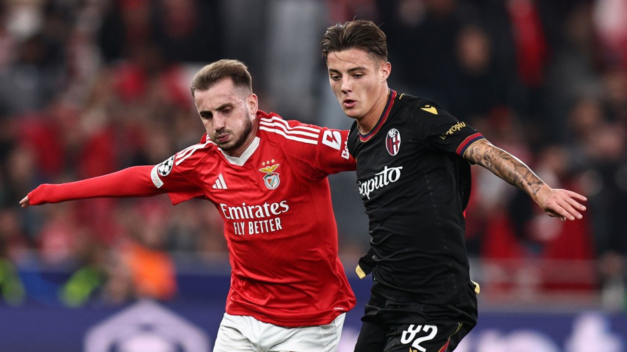 Kacper Urbański w tym sezonie zadebiutował w Lidze Mistrzów (fot. Getty Images)