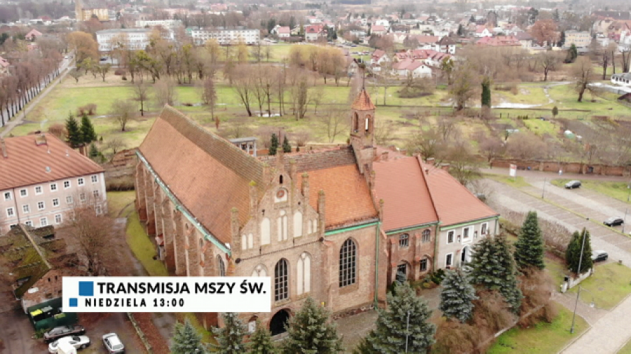 Transmisja Mszy Świętej na antenie TVP3 Szczecin w niedzielę o godz. 13.00
