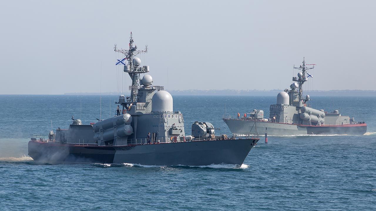 Rosyjska Flota Czarnomorska  (fot. Shutterstock/Alex Zabusik)