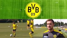 Akademia Borussii Dortmund im. Łukasza Piszczka w Goczałkowicach-Zdrój (fot. TVP)