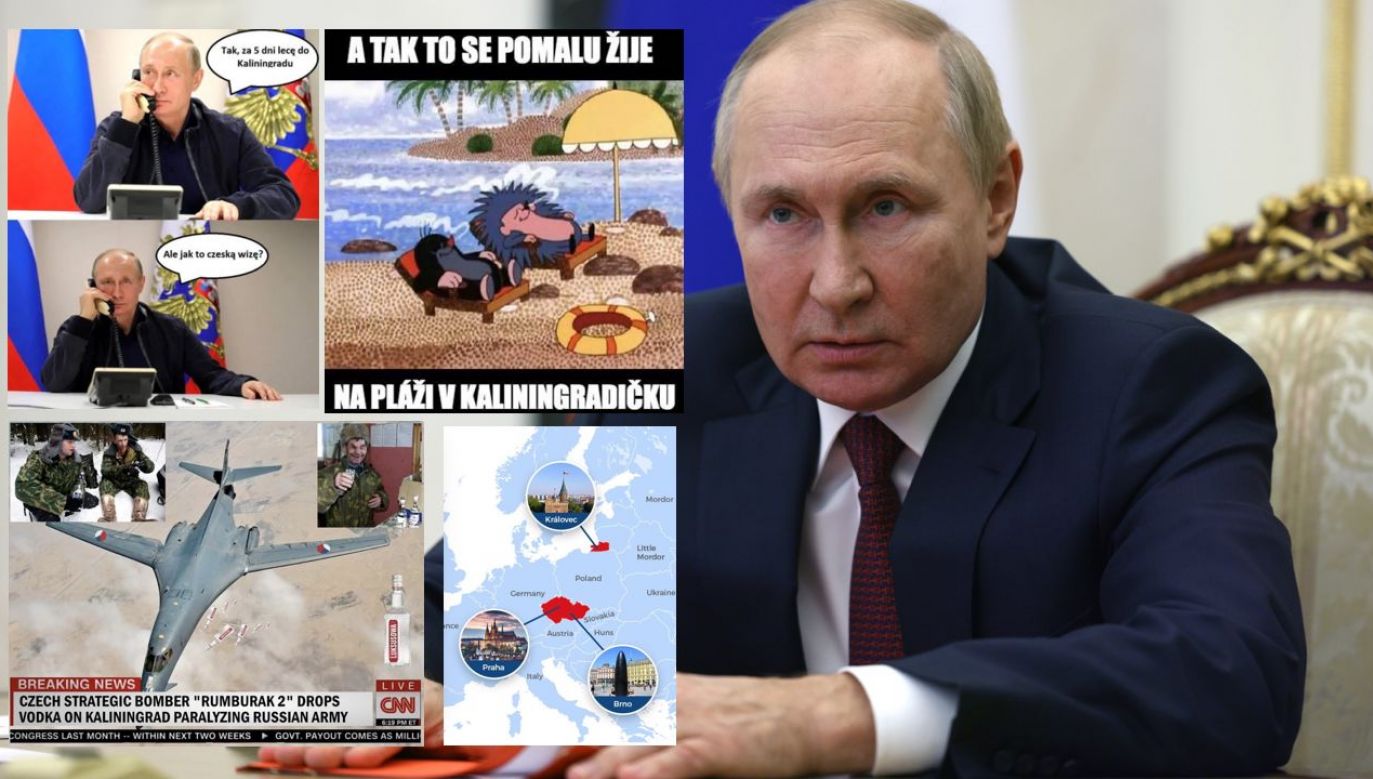 Rosyjski dyktator Władimir Putin (fot. Twitter.com, PAP/EPA, EPA/GAVRIIL GRIGOROV/SPUTNIK/KREMLIN)