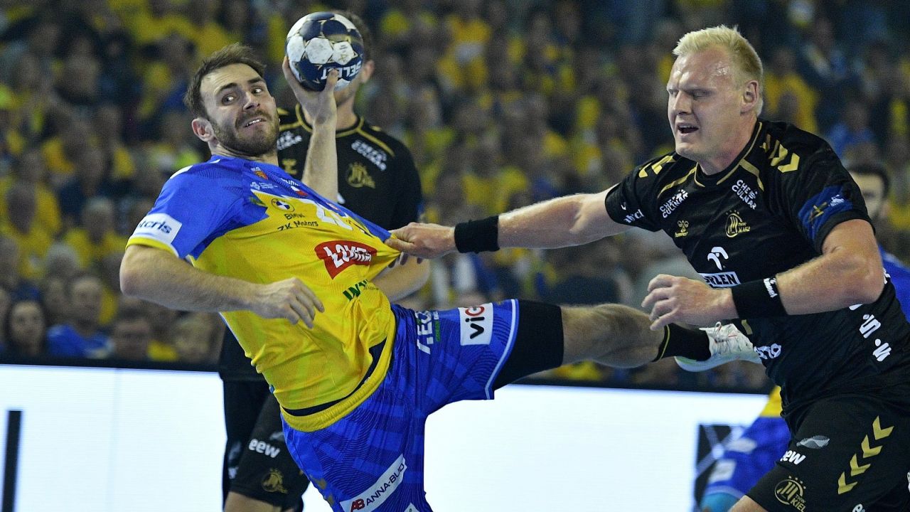 Łomża Industria Kielce i THW Kiel stworzyli fenomenalne widowisko! (fot. PAP)