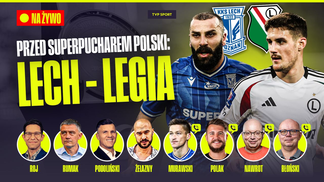 Odliczanie do Superpucharu Polski. Transmisja online, live stream (12.07.2025). Gdzieoglądać?