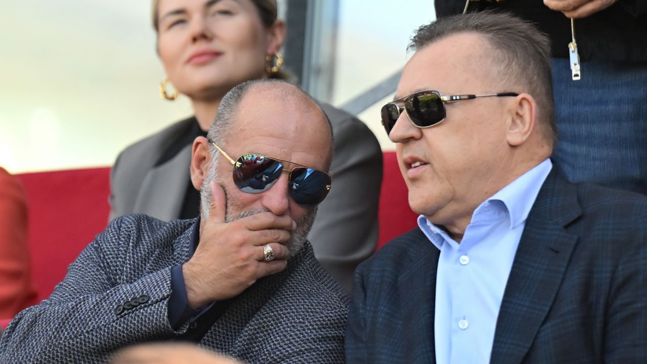 Michał Probierz i Cezary Kulesza (fot. PAP)