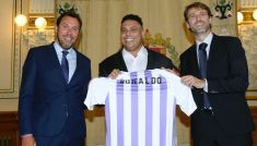 Ronaldo i Real Valladolid (fot. PAP/EPA)