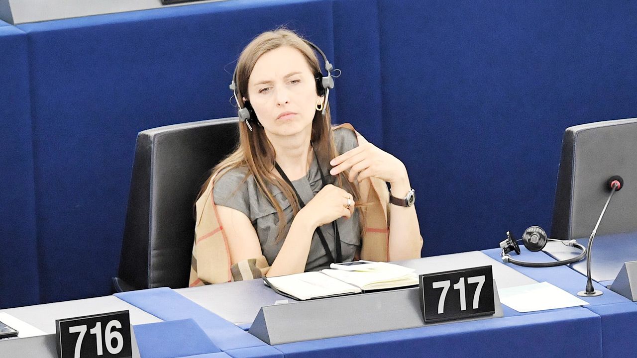 Sylwia Spurek domaga się interwencji UE przeciwko Polsce i Węgrom (fot. PAP/Radek Pietruszka) Sylwia Spurek domaga się interwencji UE przeciwko Polsce i Węgrom (fot. PAP/Radek Pietruszka)
