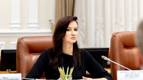Прэм’ер-міністарка Літвы Інга Ругініене