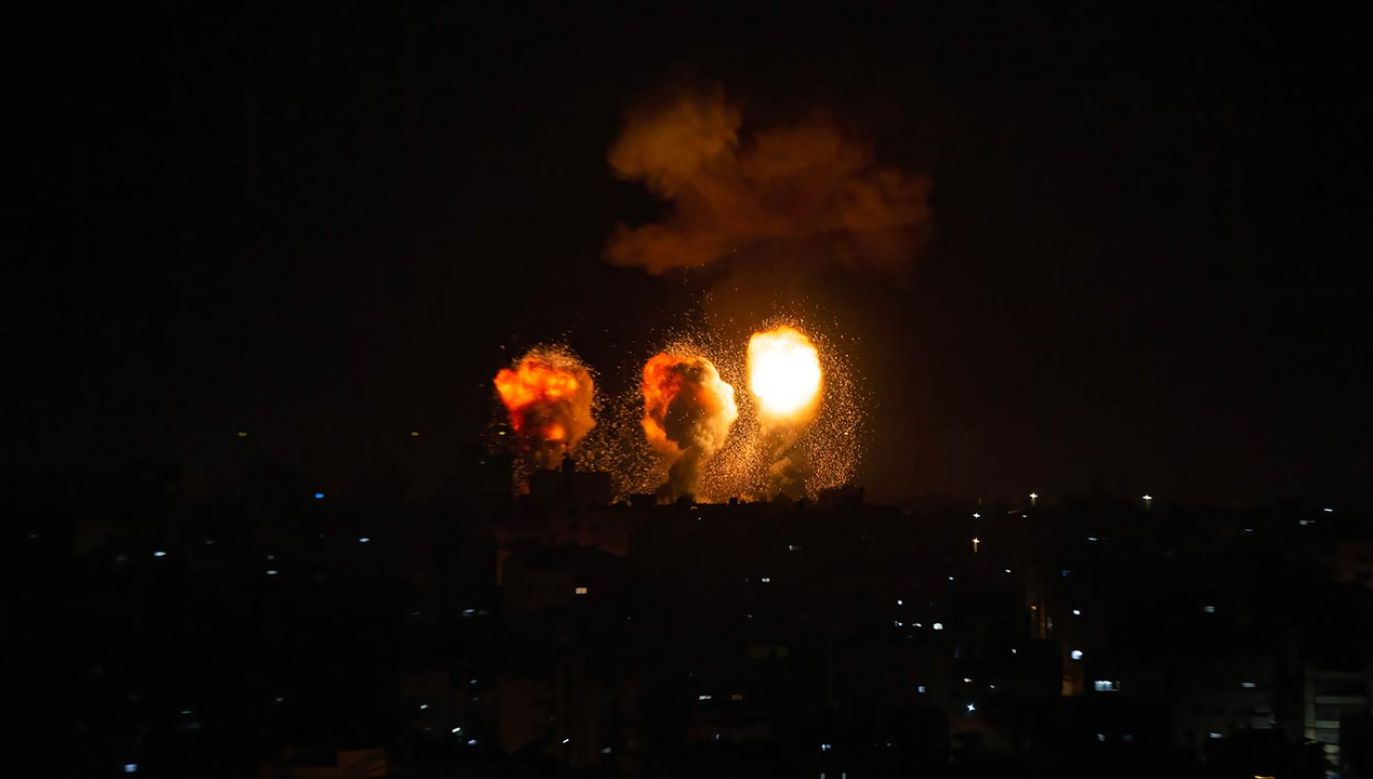 Według medialnych doniesień ucierpieli również cywile (fot. Yousef Masoud/SOPA Images/LightRocket via Getty Images, zdjęcie ilustracyjne)
