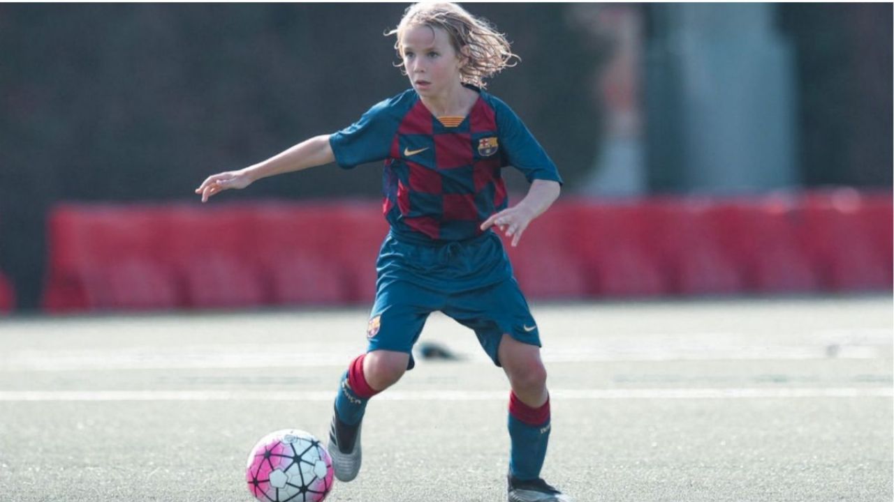 Michał Żuk (fot. FC Barcelona)