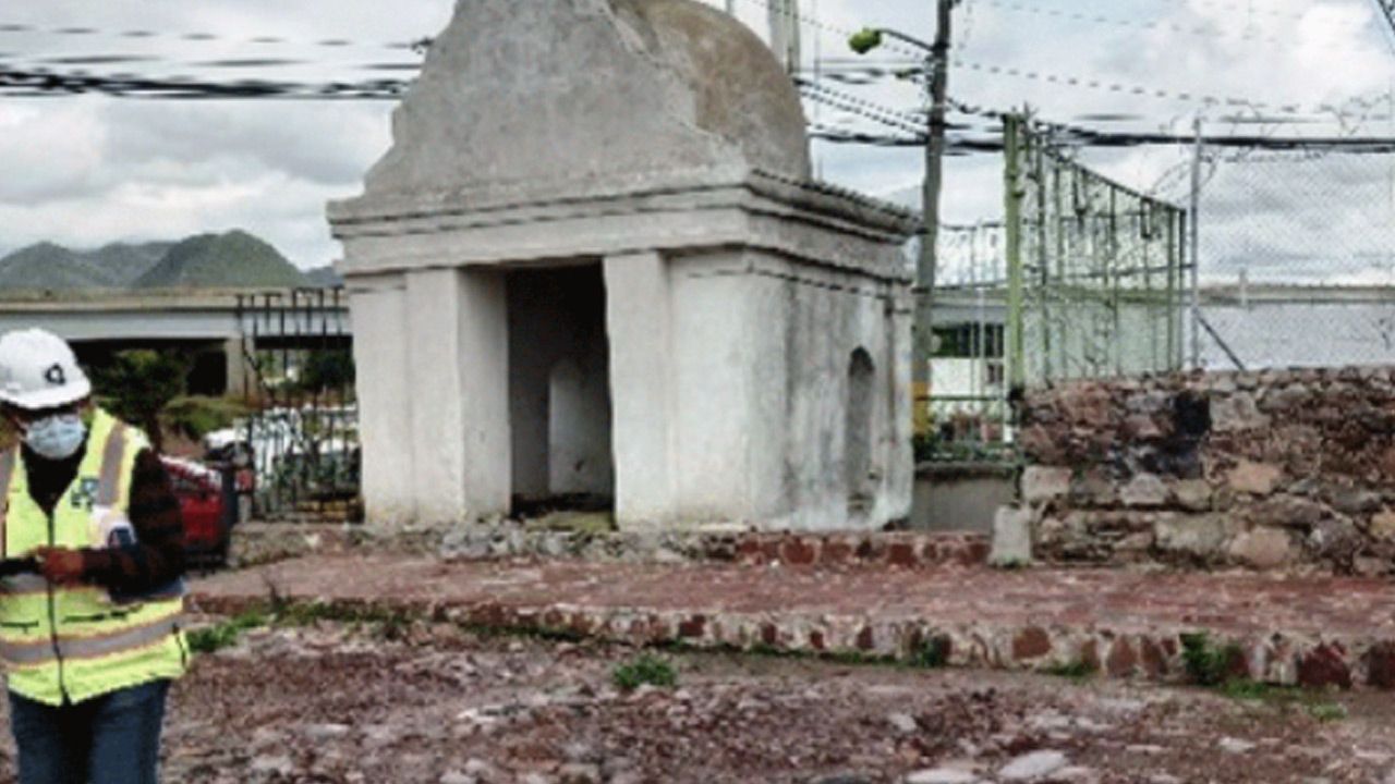 Tunel na obrzeżach miasta Meksyk zostanie zasypany (fot. www.inah.gob.mx) Tunel na obrzeżach miasta Meksyk zostanie zasypany (fot. www.inah.gob.mx)