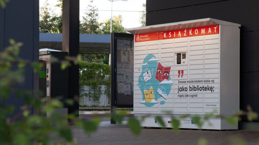 Poznań - książkomaty. Użyto ich ponad 11 tys. razy. Najczęściej w środy (fot. bracz.edu.pl)