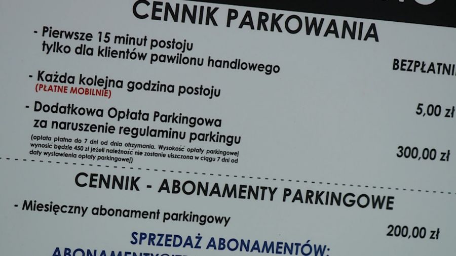 Tablice przy ulicy Turystycznej pojawiły się z dnia na dzień. Fot. TVP3 Katowice
