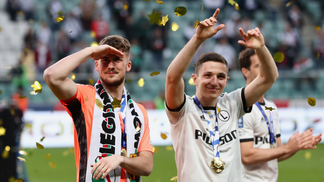 Transfer Bartosza Slisza z Legii Warszawa dokona się latem? Kacper Tobiasz nie będzie pierwszy? (fot: P. Kucza/400mm.pl)