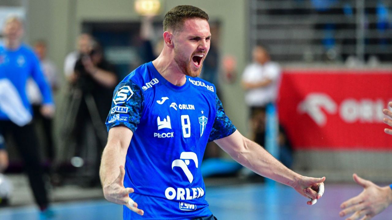Mitja Janc był jednym z bohaterem niedzielnego meczu (fot. Paweł Bejnarowicz)