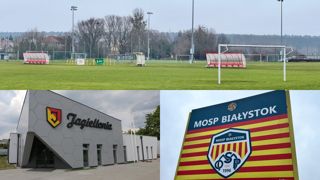 Jagiellonia przemie MOSP Białystok (Fot. Jagiellonia.pl i TVPSPORT.PL)