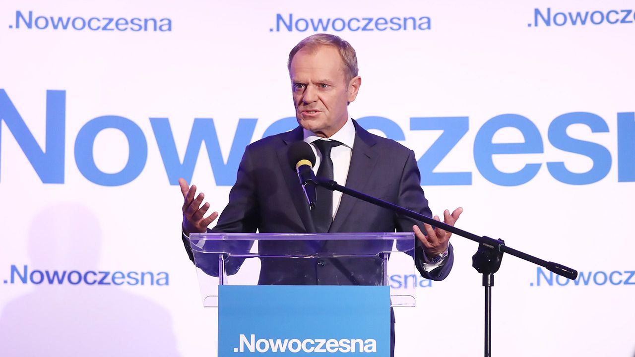 Donald Tusk był gościem Rady Krajowej Nowoczesnej (fot. PAP/Tomasz Gzell) Donald Tusk był gościem Rady Krajowej Nowoczesnej (fot. PAP/Tomasz Gzell)