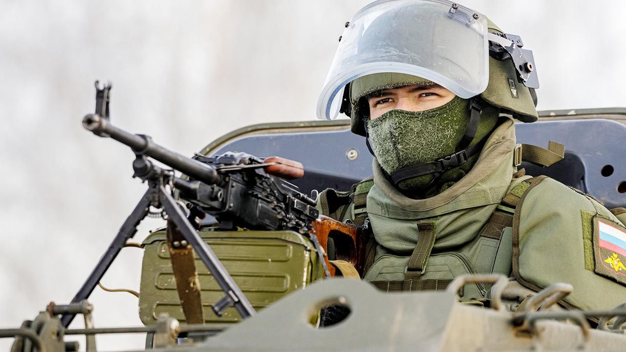 Rosyjski żołnierz (fot. Shutterstock)
