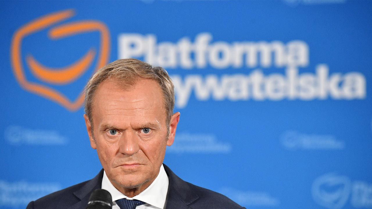 Donald Tusk wystartuje w październikowych wyborach na przewodniczącego PO (fot. PAP/Radek Pietruszka)