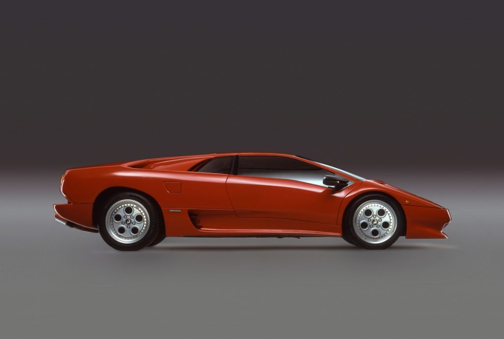 Diamentem w moto-koronie Tumpa było Lamborghini Diablo (fot. Lamborghini)
