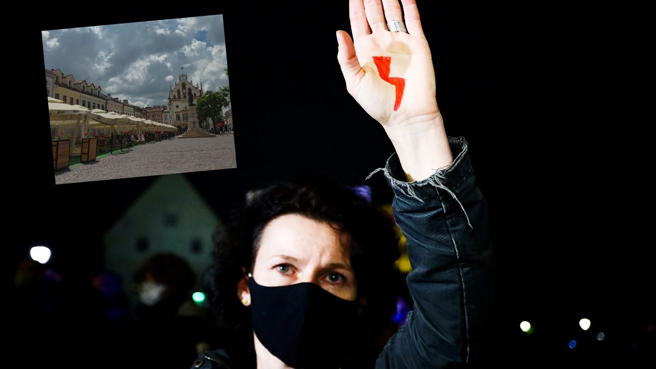 Pod koniec nagrania działaczka ujawniła przyczynę (fot. Beata Zawrzel/NurPhoto; Artur Widak/NurPhoto via Getty Images) Pod koniec nagrania działaczka ujawniła przyczynę (fot. Beata Zawrzel/NurPhoto; Artur Widak/NurPhoto via Getty Images)