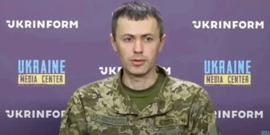 Прадстаўнік Дзяржаўнай памежнай службы Украіны Андрэй Дземчанка ў тэлемарафоне «Єдині новини». 12 жніўня 2024 года. Скрыншот: ТСН онлайн / Youtube
