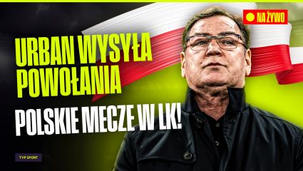 Program "W kadrze" – powołania Jana Urbana. Transmisja online na żywo w TVP Sport (7.11.2025)