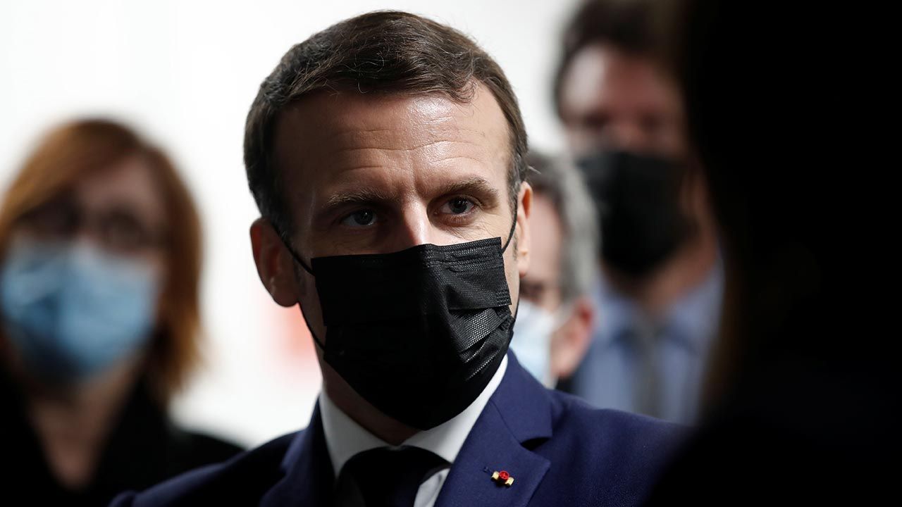Prezydent Francji Emmanuel Macron (fot. PAP/EPA/BENOIT TESSIER / POOL) Prezydent Francji Emmanuel Macron (fot. PAP/EPA/BENOIT TESSIER / POOL)