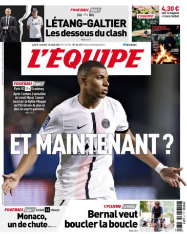 "I co teraz?" (fot. L'Equipe)