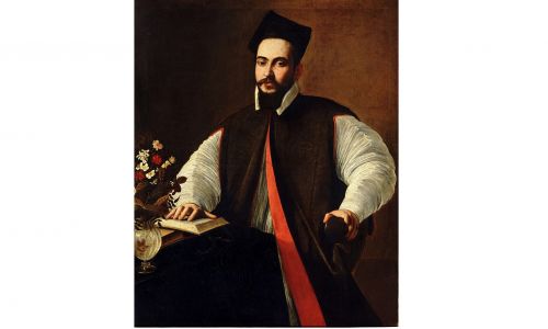 Młody kardynał Maffeo Barberini na portrecie Caravaggia. Fot. Wikimedia