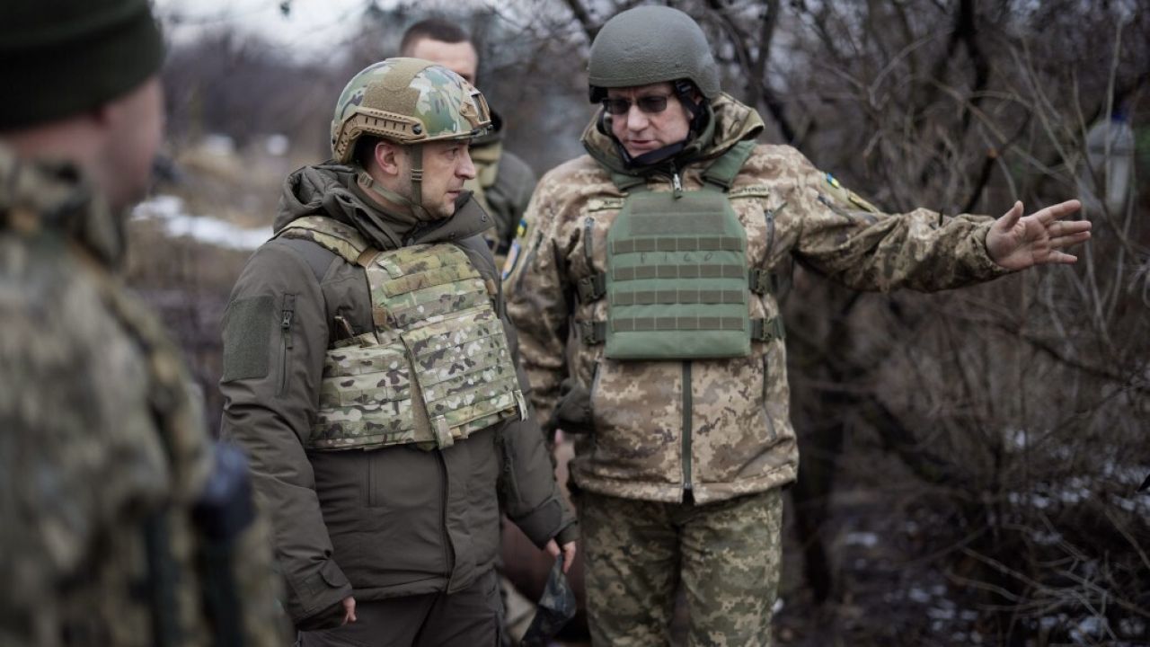Spotkanie ma związek z konfliktem w Donbasie (fot. Ukrainian Presidency/Handout/Anadolu/Getty Images) Spotkanie ma związek z konfliktem w Donbasie (fot. Ukrainian Presidency/Handout/Anadolu/Getty Images)