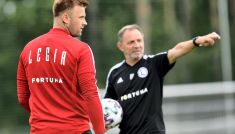 Krzysztof Dowhań, Artur Boruc (fot. PAP)