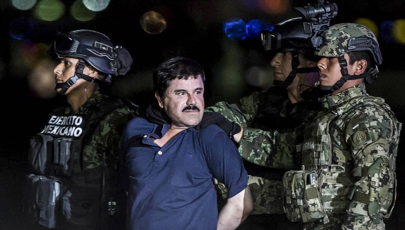 Joaquin Guzman, znany jako „El Chapo”, kierował kartelem z Sinaloa (fot. Daniel Cardenas/Anadolu Agency/Getty Images)