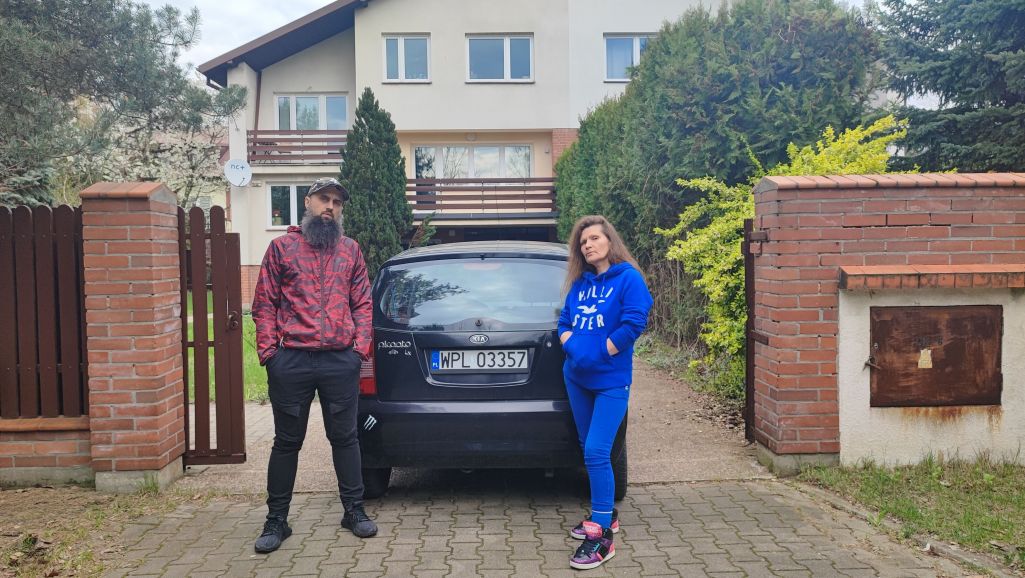 Таццяна Рыскова разам з мужам Раманам Драбышэўскім. (Фота: асабісты архіў Таццяны Рысковай)