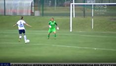 Ekstraliga kobiet. KKS Czarni Sosnowiec – Olimpia Szczecin (fot. TVP)