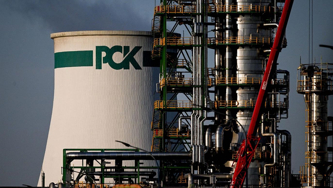 Niemiecka rafineria PCK Schwedt ma zostać znacjonalizowana (fot. PAP/EPA/FILIP SINGER)