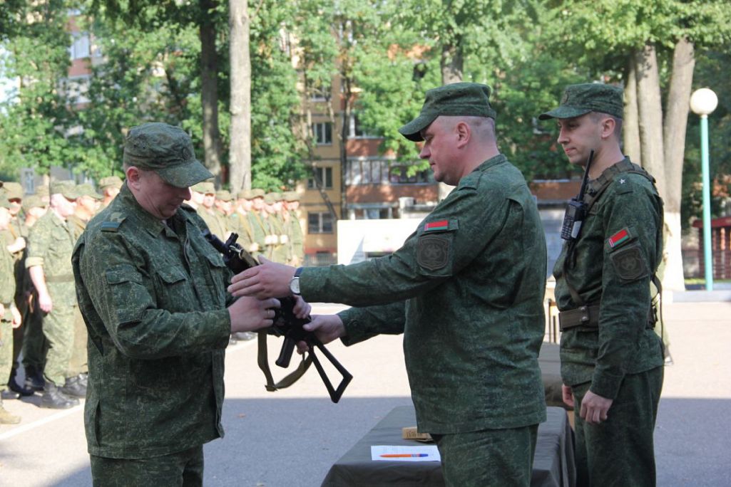 Беларускія вайскоўцы на мабілізацыйных вучэннях. Віцебск, Беларусь.. 2 жніўня 2024 года. Здымак мае ілюстрацыйны характар. Фота: Юлія Салодкіна / Mil.by