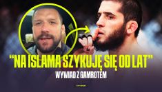 Mateusz Gamrot pomoże rozpracować Islama Machaczewa (fot. TVP/Getty)