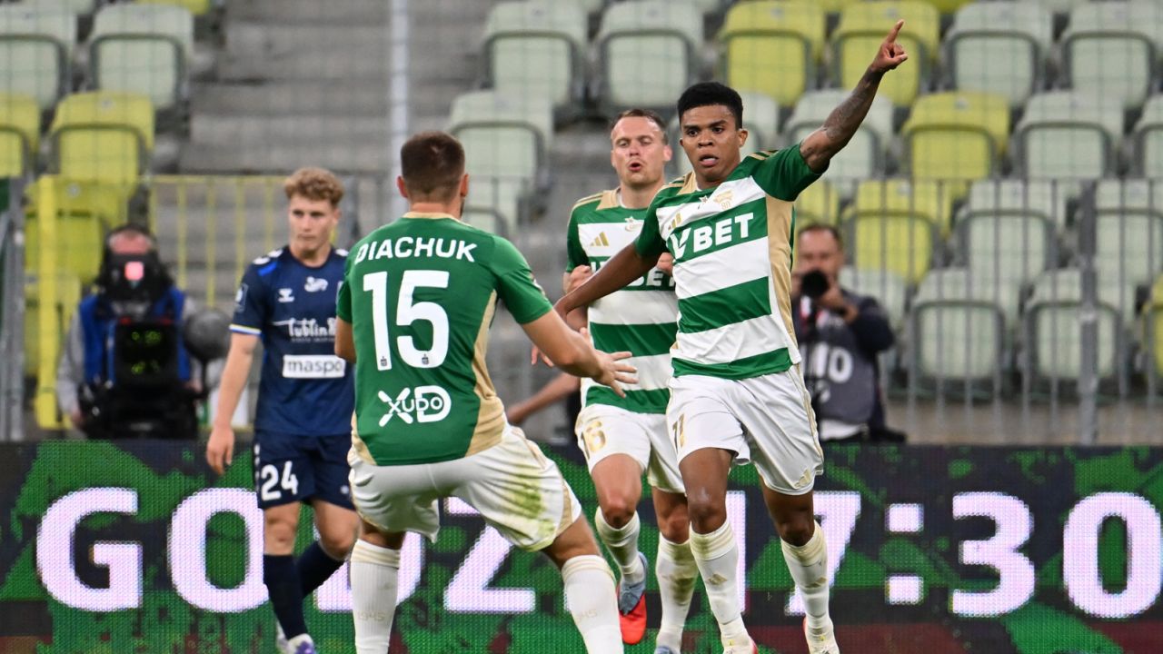 Lechia Gdańsk zakończyła czwartą kolejkę remisem z Motorem Lublin (fot. PAP)