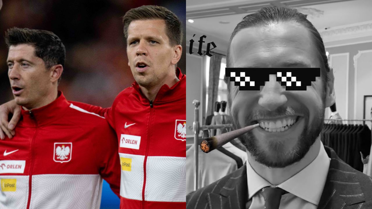 Robert Lewandowski (L), Wojciech Szczęsny (C) oraz Grzegorz Krychowiak (P) przed meczem reprezentacji Polski (fot. Getty)