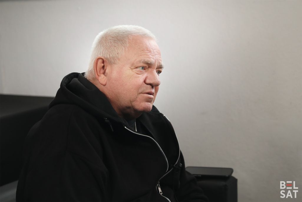 Нямецкі рок-музыка Уда Дыркшнайдэр. Варшава, Польшча. 25 сакавіка 2024 года. (Фота: Аліса Ганчар / Белсат)