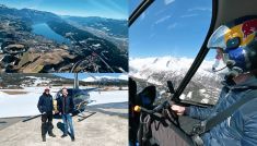 Thomas Morgenstern, Morgenstern helikopter
